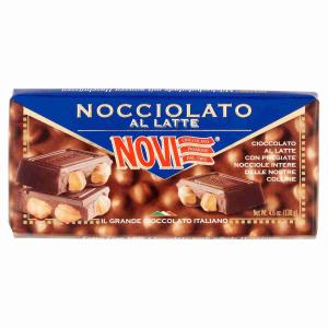 NOVI MILK HAZELNUT BAR 130 GR