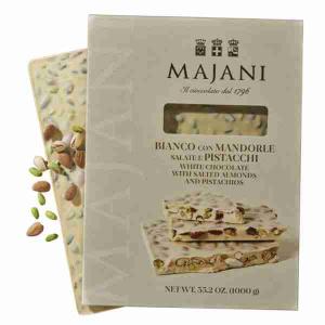 TAV.CIOCCOLATO BIANCO MAND. E PISTACCHI MAJANI 1 K