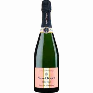 CHAMPAGNE ROSE' VEUVE CLIQUOT RICH 75 CL