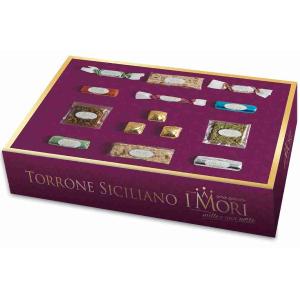 TORRONE SICILIANO ASTUCCIO MISTO I MORI 500 GR