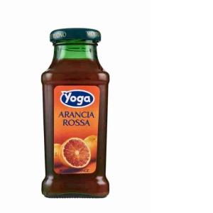 SUCCO FRUTTA ARANCIA ROSSA VETRO YOGA 200 ML