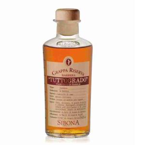 GRAPPA BARBERA TUTTOGRADO SIBONA 50 CL