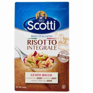 RISO RISOTTO INTEGRALE GUSTO RICCO SCOTTI 1 KG