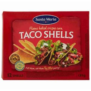 TACO SHELLS SANTA MARIA 135 GR