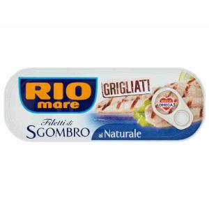 GRILLED MACKEREL NATURAL RIO MARE 120 GR