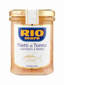 FILETS DE THON AU NATUREL RIO MARE 180 GR