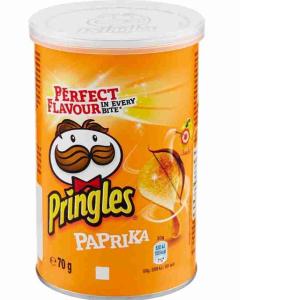 PRINGLES PAPRIKA CHIPS 70 GR