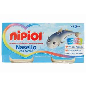 OMO PESCE NASELLO NIPIOL 80 GR x 2