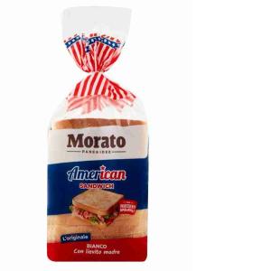 PANE AMERICAN SANDWICH BIANCO MORATO 550 GR