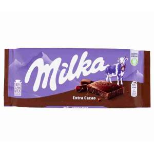 TABLE CHOCOLATE EXTRA COCOA MILKA 100 GR