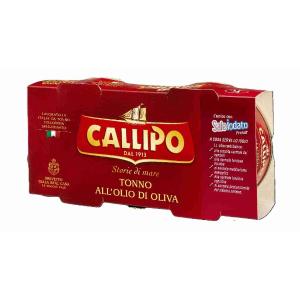 TONNO OLIO OLIVA CALLIPO 140 GR x 2