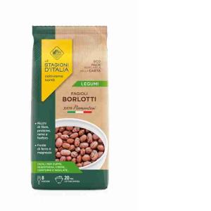 FAGIOLI BORLOTTI BUSTA LE STAGIONI D'ITALIA 400 GR