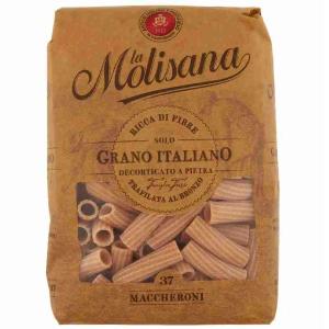 WHOLE WHEAT PASTA MACARONI 37 LA MOLISANA 500 GR