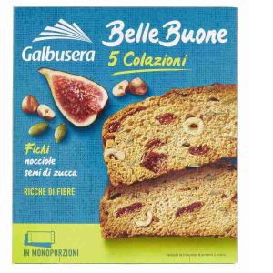 FETTE BELLEBUONE FICHI NOCCIOLE GALBUSERA 200 GR