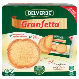 GRANFETTA DORATA 16X2 FETTE DEL VERDE 240 GR