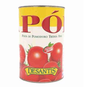 POPIZZA TOMATO PULP DESANTIS TIN 4.05 KG