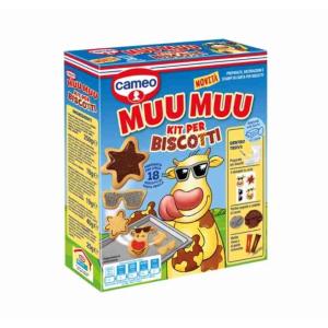 KIT PER BISCOTTI MUU MUU CAMEO 353 GR