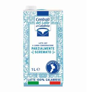 LATTE UHT PS BRIQUE CALABRIALATTE 1 LT
