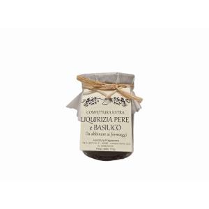 FRAGIACOMO Lakritz- und Birnenmarmelade 110 GR