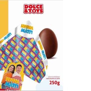 UOVO LATTE NINNA E MATTI DOLCE&TOYS 250 GR