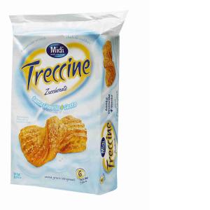 MERENDA TRECCINE ZUCCHERATE MIDI 42 GR x 6PZ
