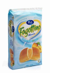 MERENDA FAGOTTINO ALBICOCCA MIDI 50 GR x 6PZ
