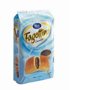 MERENDA FAGOTTINO CIOCCOLATO MIDI 50 GR x 6PZ