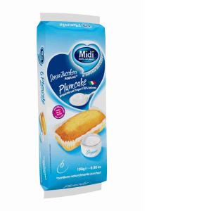 PLUMCAKE CON YOGURT S/Z AGGIUNTI MIDI 33 GR x 6PZ