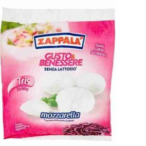 ZAPPALA' MOZZARELLA SIN LACTOSA 90 GR x 3