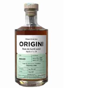 RUM BELIZE ORIGINI 50 CL