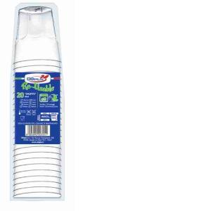 BICCHIERI TRASP.RIUSABILI CHUPITO DOPLA 50 ML x 20