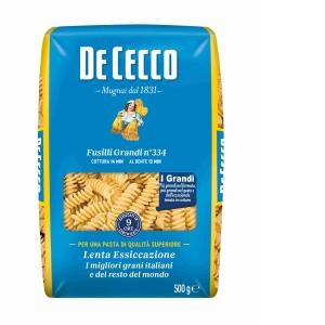 PASTA FUSILLI GRANDI 334 DE CECCO 500 GR