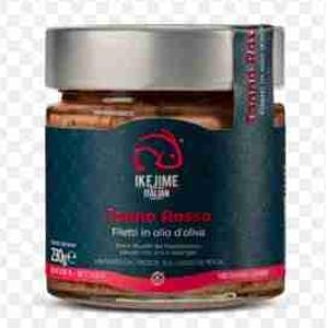FIL.TONNO ROSSO SOTT'OLIO VASO IKEJIME 230 GR