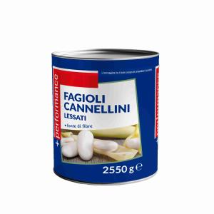 FAGIOLI CANNELLINI LESSATI +PERFORMANCE 2,55 KG