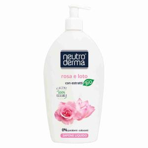 SAPONE LIQ. ROSA & LOTO NEUTRODERMA 1 LT