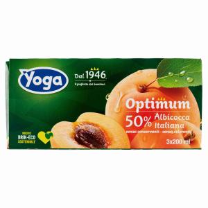 JUS DE FRUITS ALBIC BRICK OPTIMUM. YOGA 200MLx3