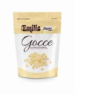 GOCCE CIOCCOLATO BIANCHE EMILIA CHEF ZAINI 140 GR