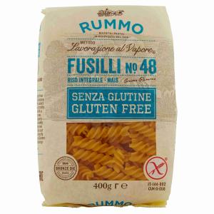 PASTA SIN GLUTEN FUSILLI RUMMO 400 GR