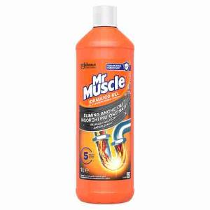 HYDRAULIC DRAIN CLEANER GEL MR MUSCLE 1 LT