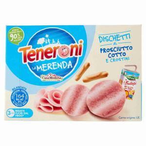 SNACK COOKED HAM + JUICE TENDERONI 170 GR