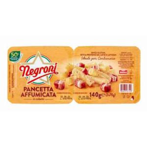 GERÄUCHERTER SPECK NEGRONI WÜRFEL 70 GR x 2