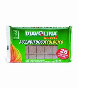 ENCENDEDOR ECOLÓGICO 28 CUBOS DIAVOLINA
