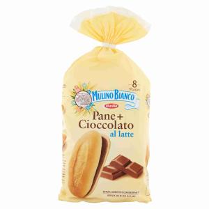 SNACK BREAD + CHOCOLATE X8 MULINO BIANCO 300 GR