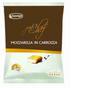 MOZZARELLA EN CARROZZA MINI SOAVEGEL 1 KG x 20