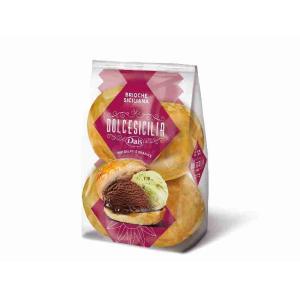 BRIOCHE MAXI DAIS DE HELADO SICILIANO 70 GR x 4