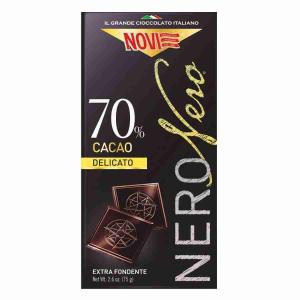 BARRE NOIRE NOIR EXTRA CACAO 70% NOVI 75 GR