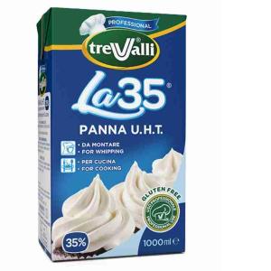 PANNA DA MONTARE E CUCINA UHT 35% TRE VALLI 1 LT