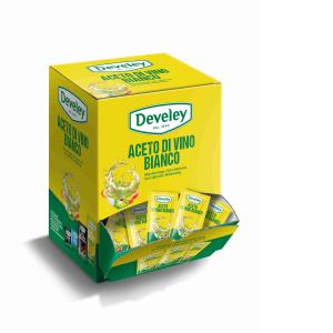 DEVELEY SINGLE-DOSE WHITE WINE VINEGAR 5 ML x 200