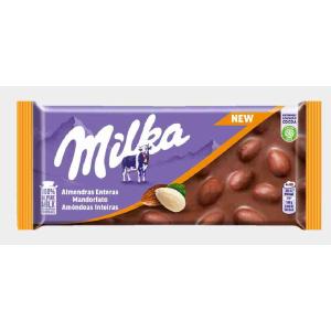 CHOCOLATE DE MESA CON LECHE DE ALMENDRAS MILKA...