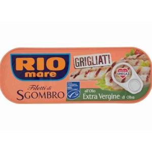 MAQUEREAU GRILLÉ HUILE D'OLIVE RIO MARE 120 GR
